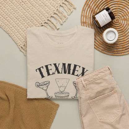 Tex-Mex Forever - Ritas & Queso // Unisex Heavy Cotton Tee - Fun Casual T-Shirt for Food Lovers