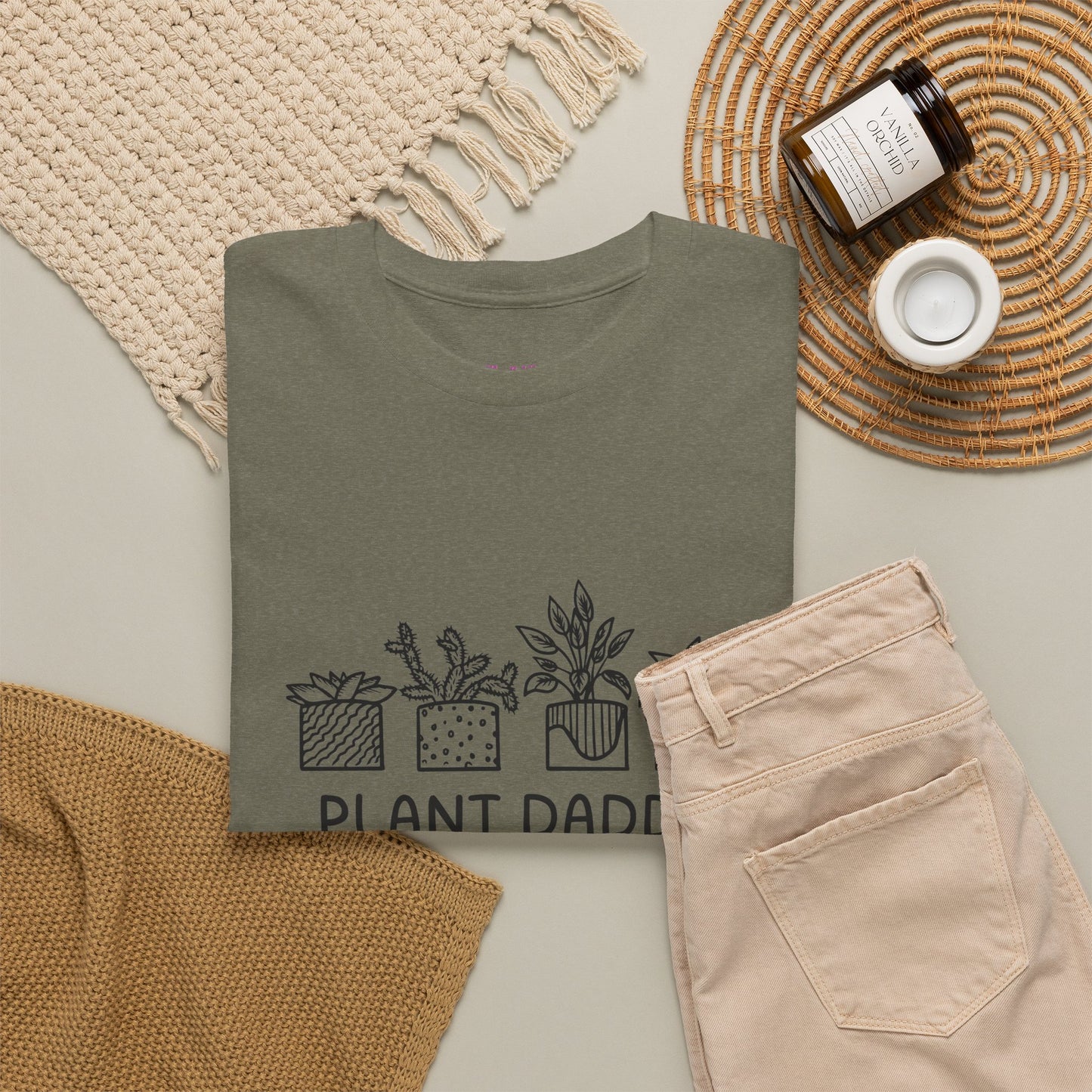 Plant Daddy // Unisex Heavy Cotton Tee - Perfect for Everyday Comfort