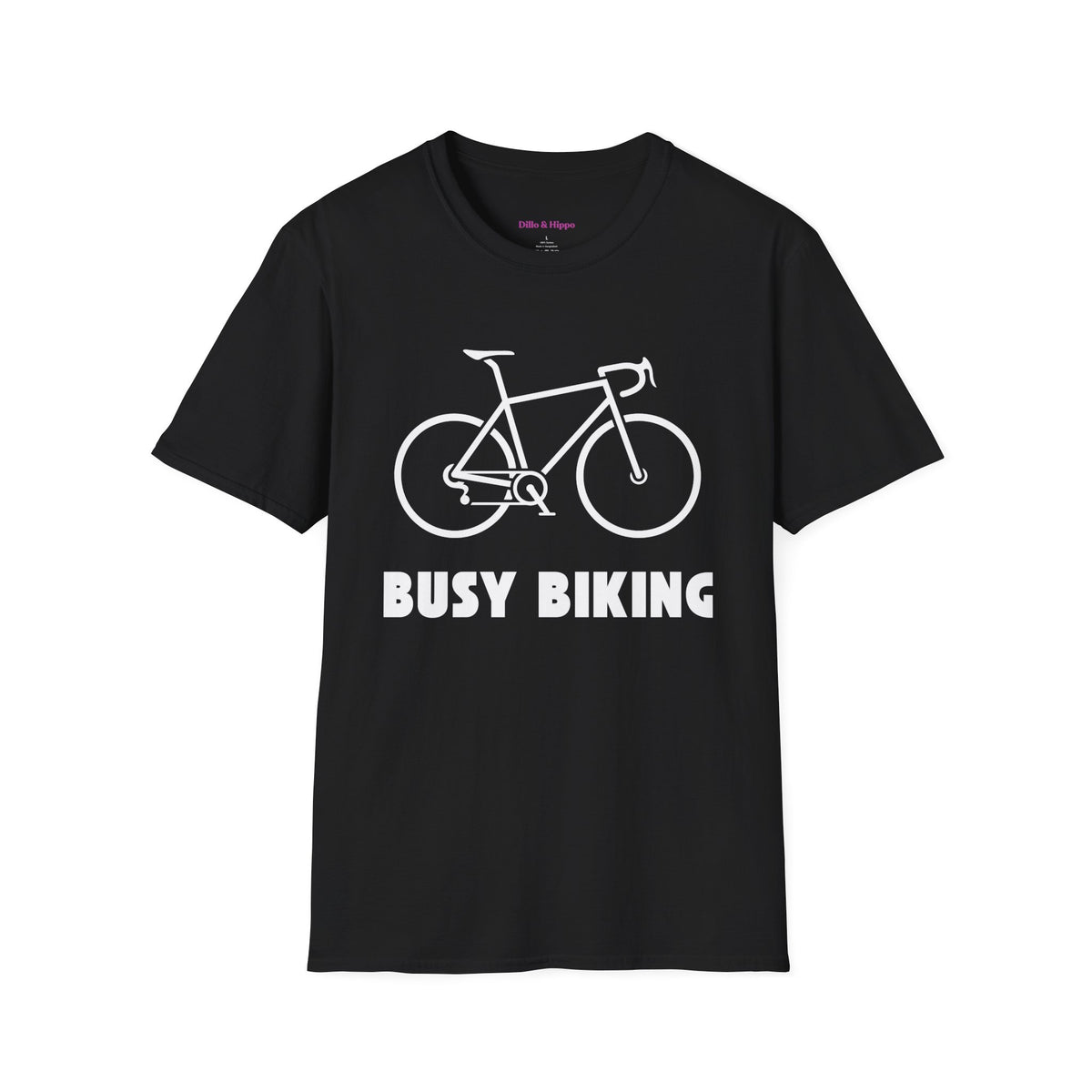 Busy (Road) Biking // Unisex Softstyle T-Shirt