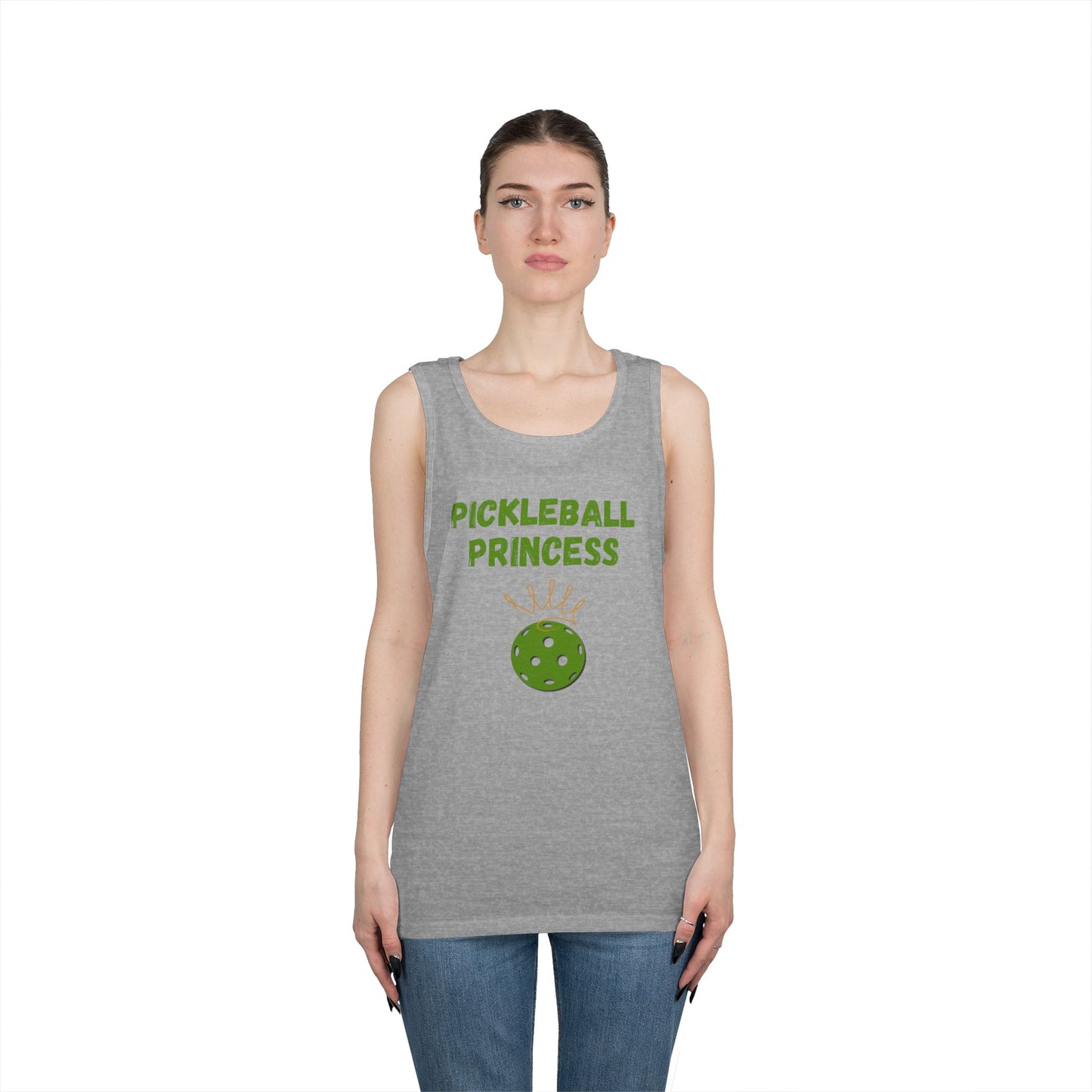 Pickleball Princess // Unisex Heavy Cotton Tank Top