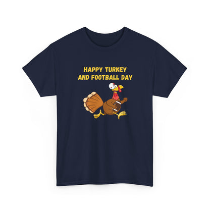 Happy Turkey and Football Day // Unisex Jersey Short Sleeve Tee
