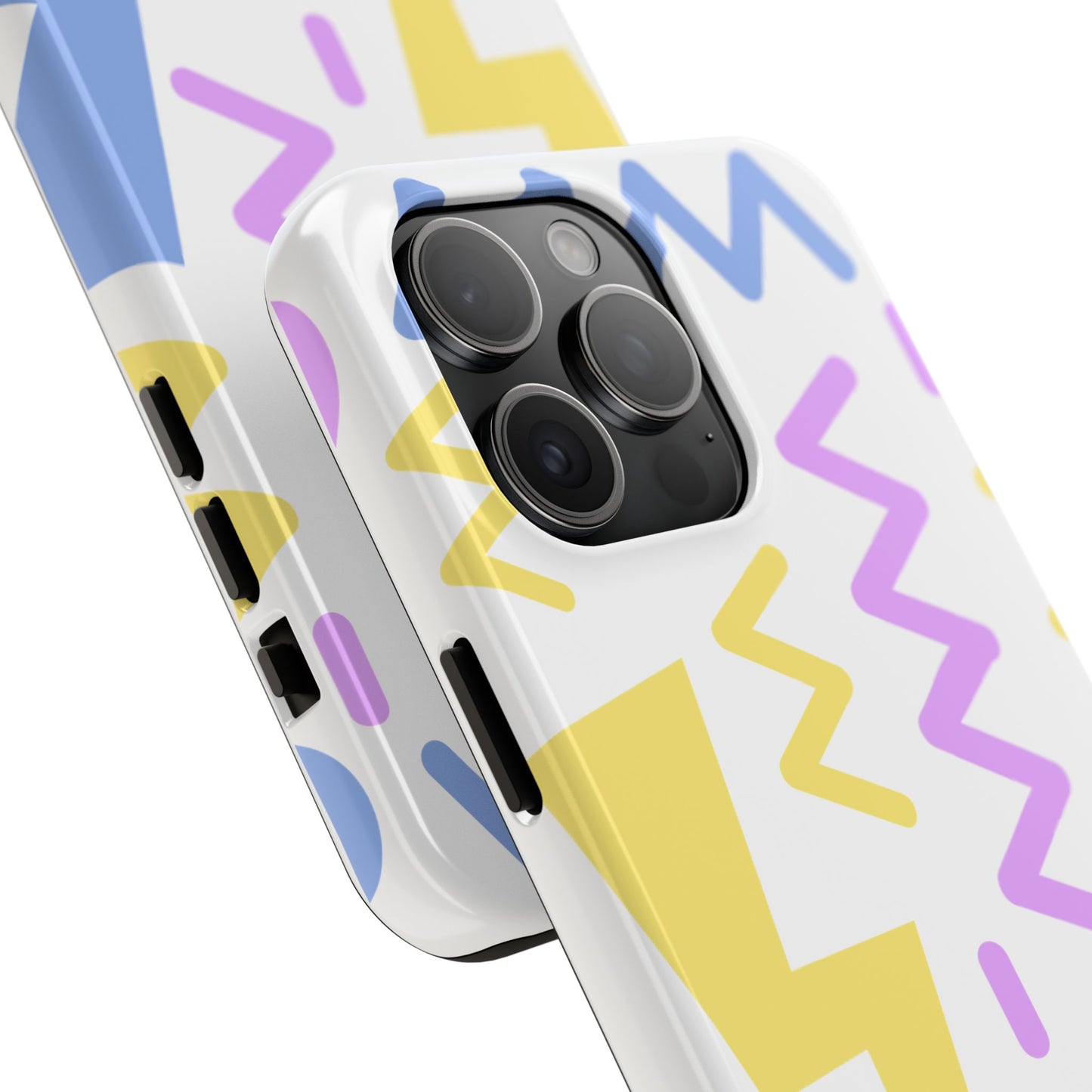 Zig Zag and Shapes // iPhone Case