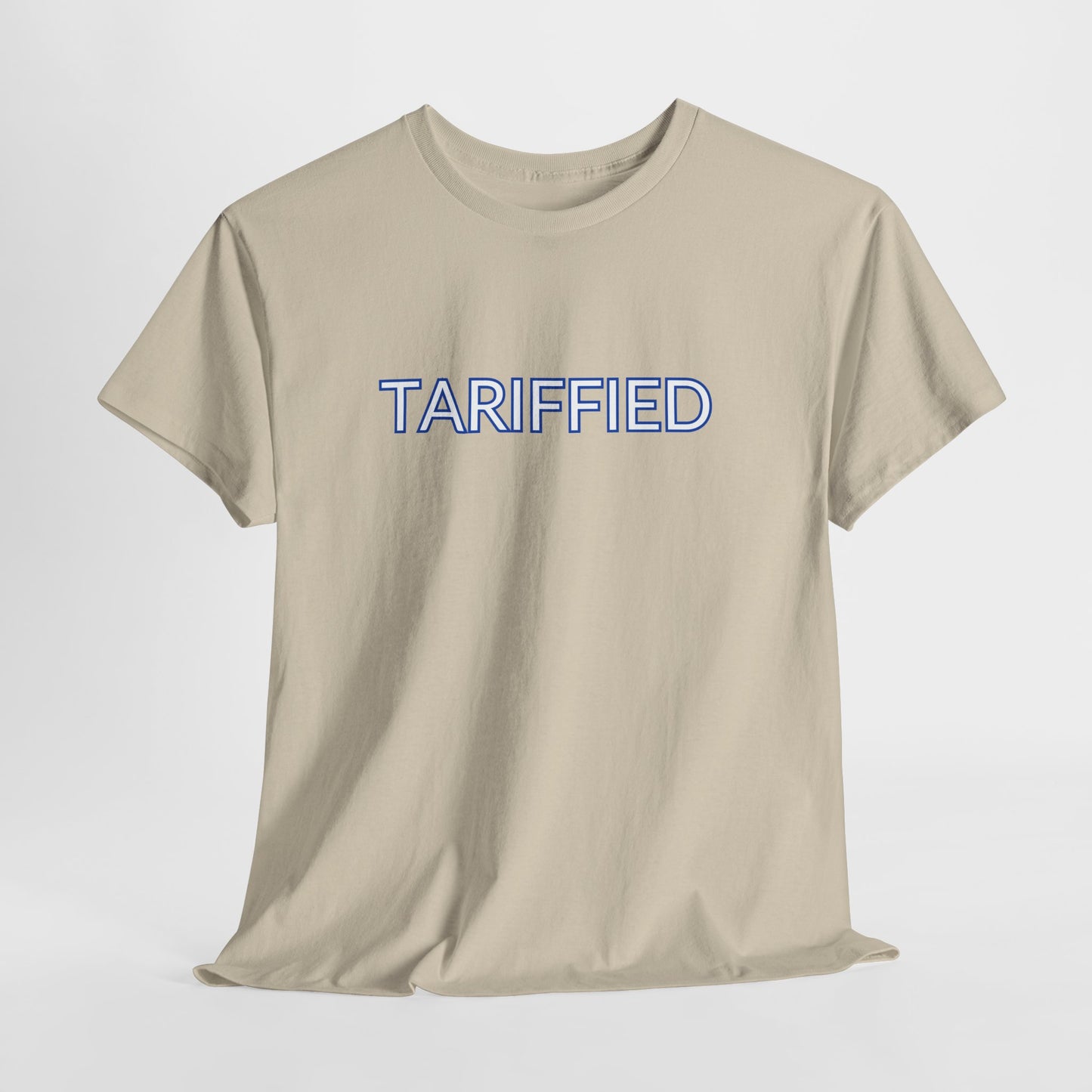 Tarrified // Unisex Heavy Cotton Tee - Scary Economy Statement Shirt