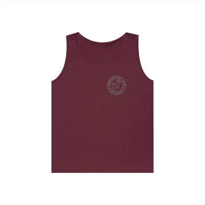 Barefoot Lift Club // Bigfoot Founding Member // Double Sided Unisex Heavy Cotton Tank Top