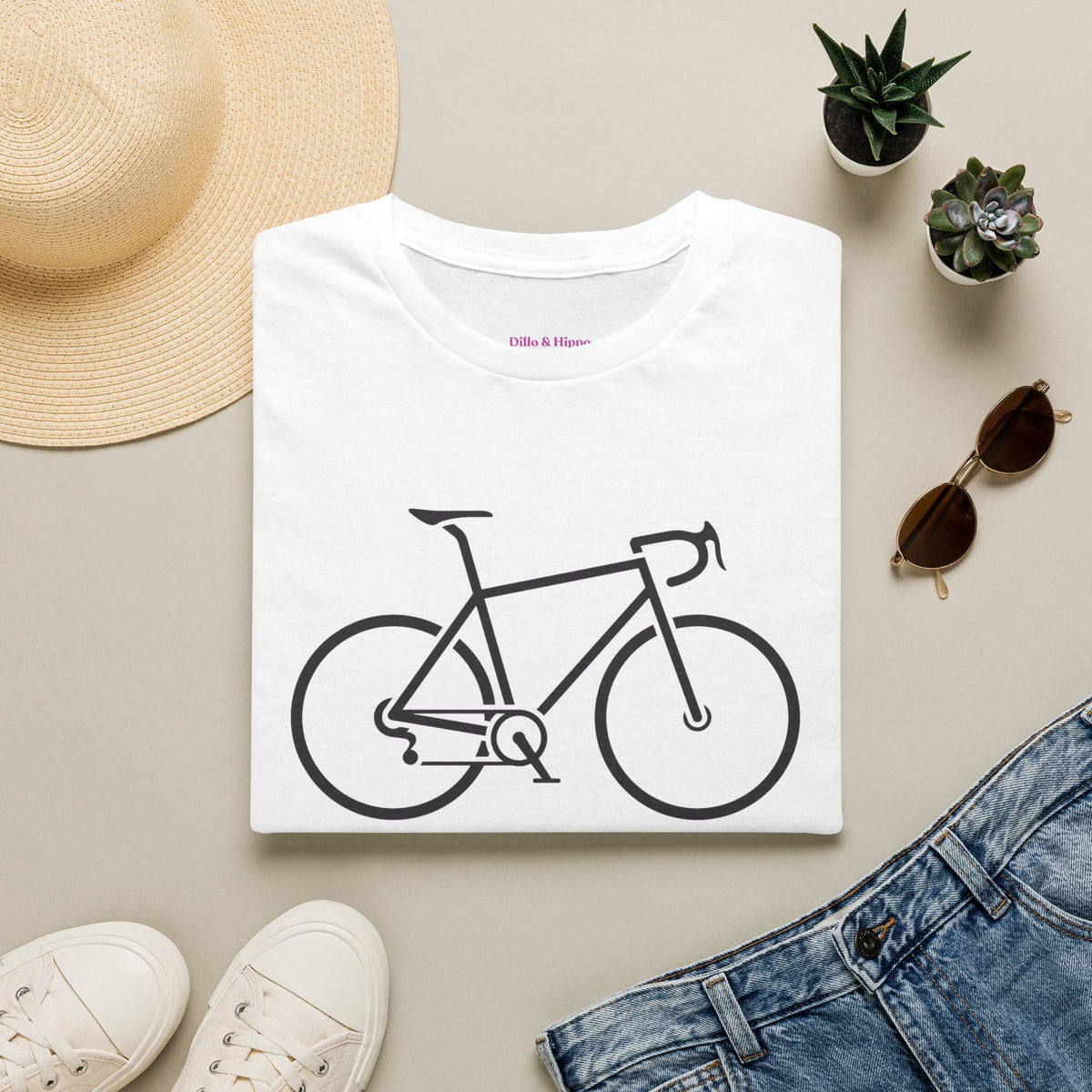 Busy (Road) Biking // Unisex Softstyle T-Shirt