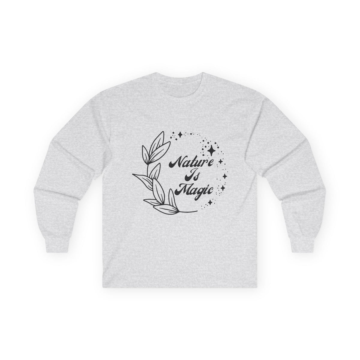 Nature is Magic // Unisex Ultra Cotton Long Sleeve Tee - Embrace Nature's Beauty