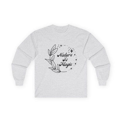 Nature is Magic // Unisex Ultra Cotton Long Sleeve Tee - Embrace Nature's Beauty