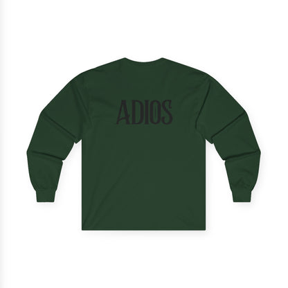 Howdy & Adios // Unisex Long Sleeve Tee | Casual Cotton Top for Friends & Farewells