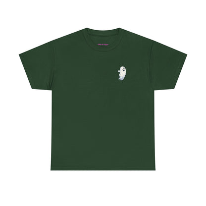 'Power Bottom Autumn' White Ghost // Halloween Ghost Unisex Heavy Cotton Tee