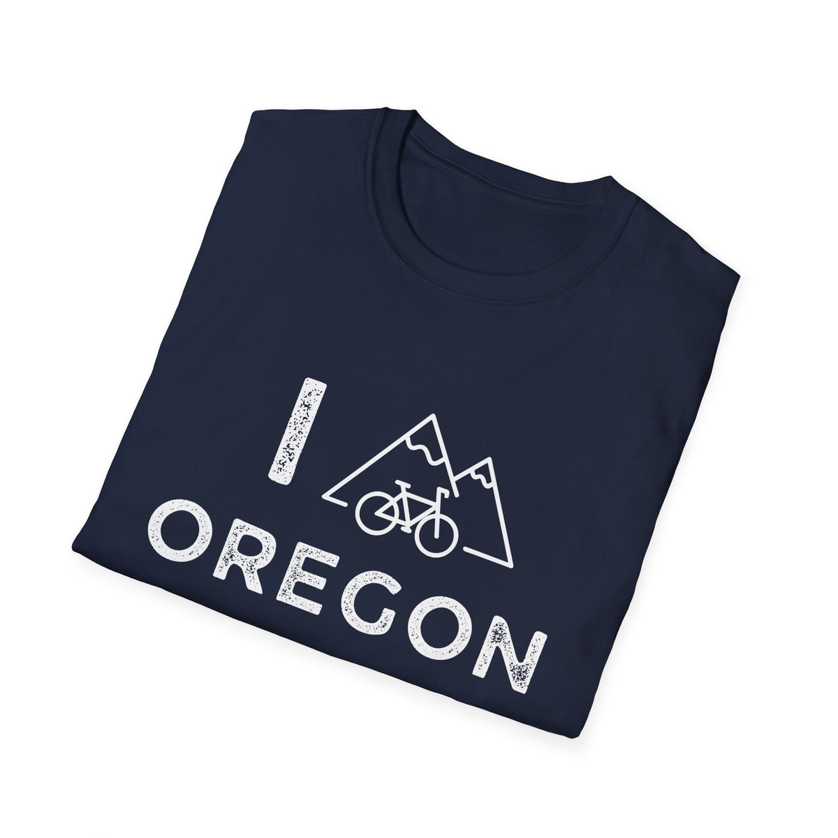I (Mountain) Bike Oregon // Unisex Softstyle T-Shirt