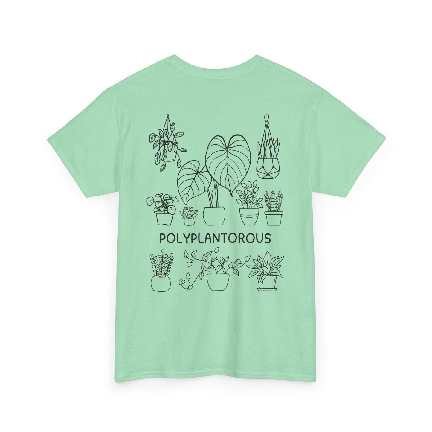 polyPLANTorous // Unisex Heavy Cotton Tee - Perfect for Everyday Comfort