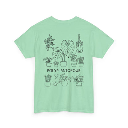 polyPLANTorous // Unisex Heavy Cotton Tee - Perfect for Everyday Comfort
