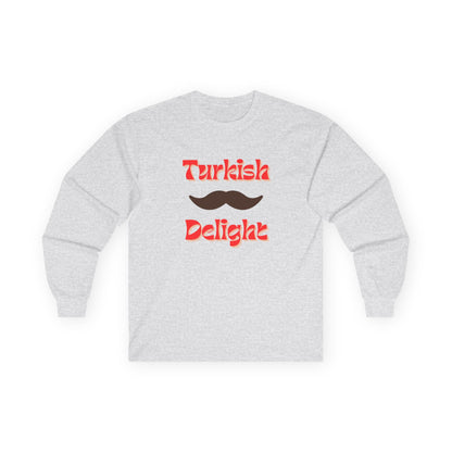 Turkish Delight // Long Sleeve Tee - Fun Unisex Shirt for Food Lovers