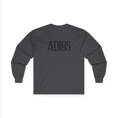 Howdy & Adios // Unisex Long Sleeve Tee | Casual Cotton Top for Friends & Farewells