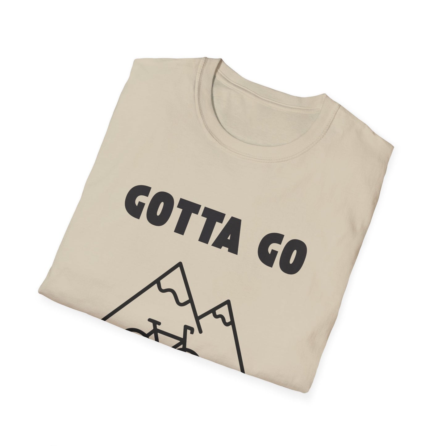 Gotta Go (Mountain) Biking // Unisex Softstyle T-Shirt