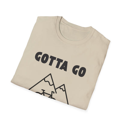 Gotta Go (Mountain) Biking // Unisex Softstyle T-Shirt