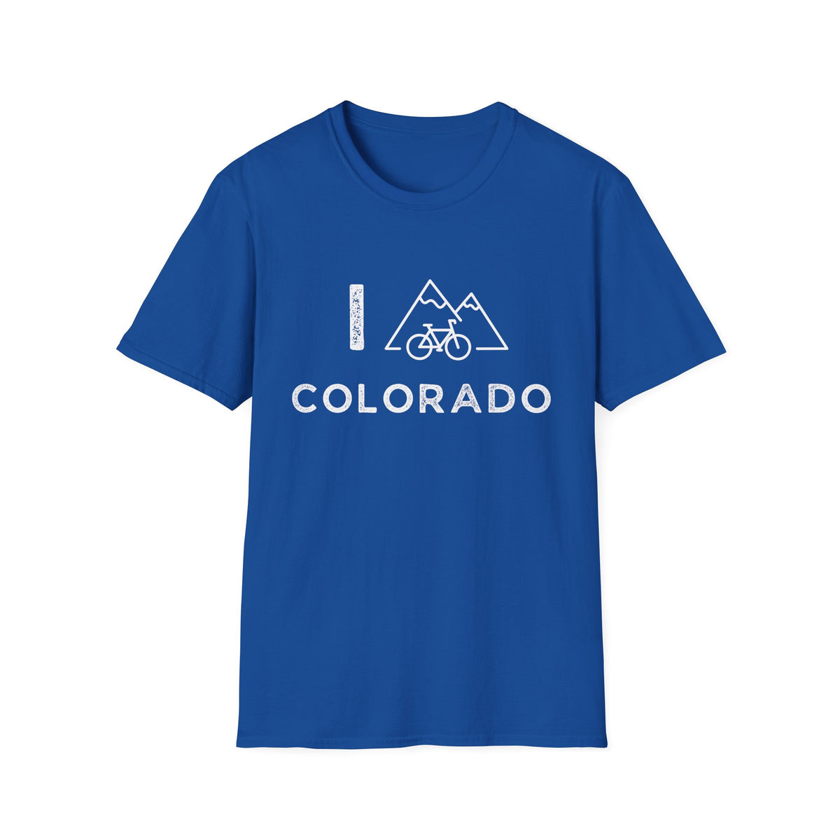 I (Mountain) Bike Colorado // Unisex Softstyle T-Shirt