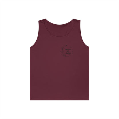 Nature is Magic - Pocket Placement // Unisex Heavy Cotton Tank Top -  Design for Outdoor Lovers