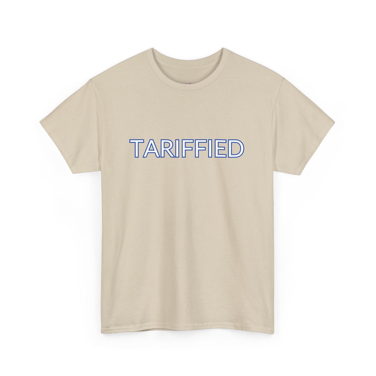 Tarrified // Unisex Heavy Cotton Tee - Scary Economy Statement Shirt