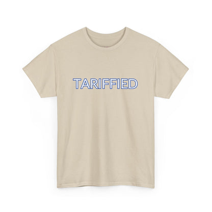 Tarrified // Unisex Heavy Cotton Tee - Scary Economy Statement Shirt