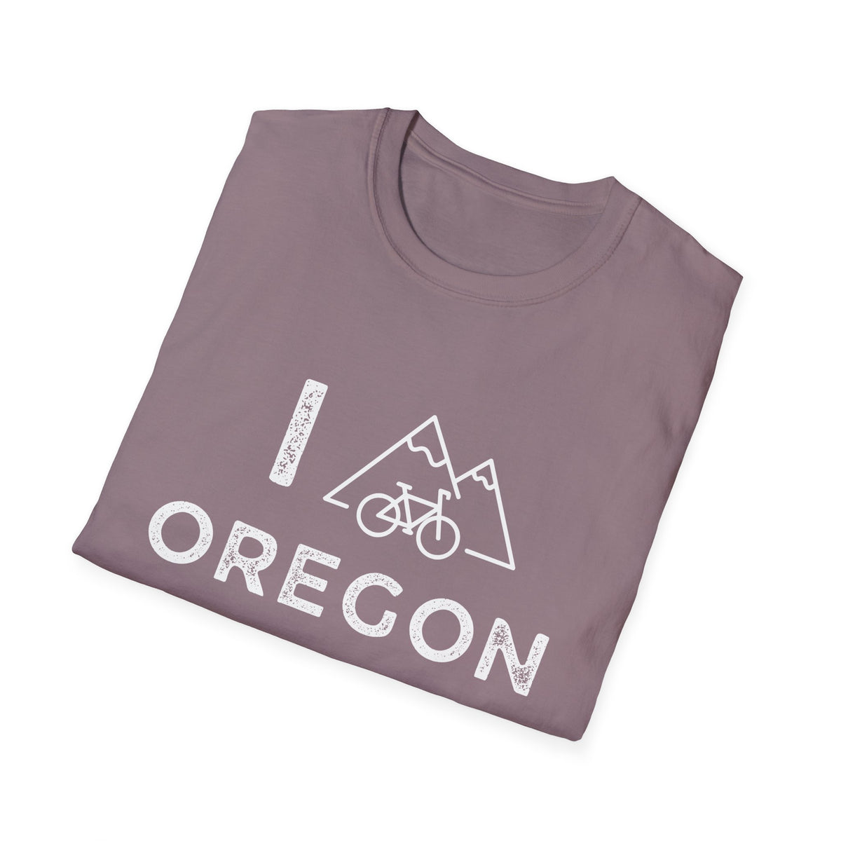I (Mountain) Bike Oregon // Unisex Softstyle T-Shirt
