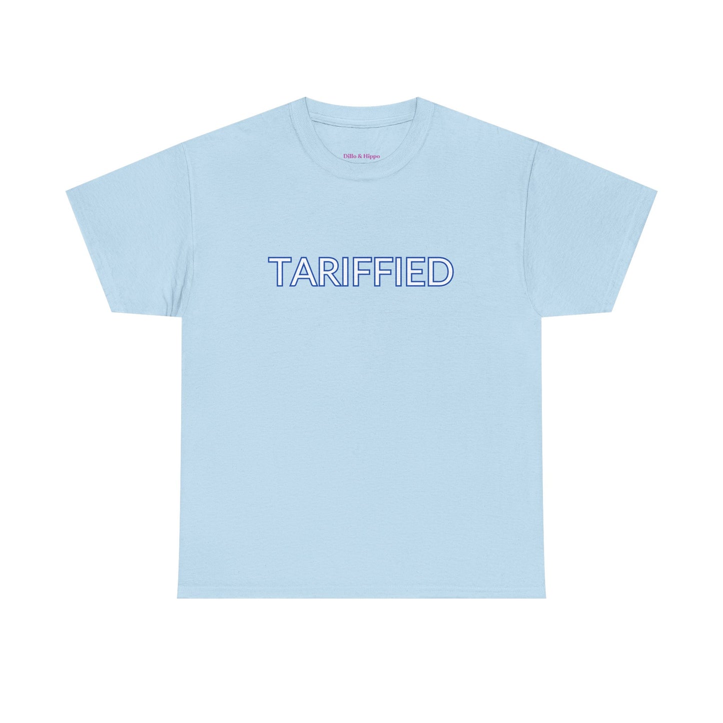 Tarrified // Unisex Heavy Cotton Tee - Scary Economy Statement Shirt