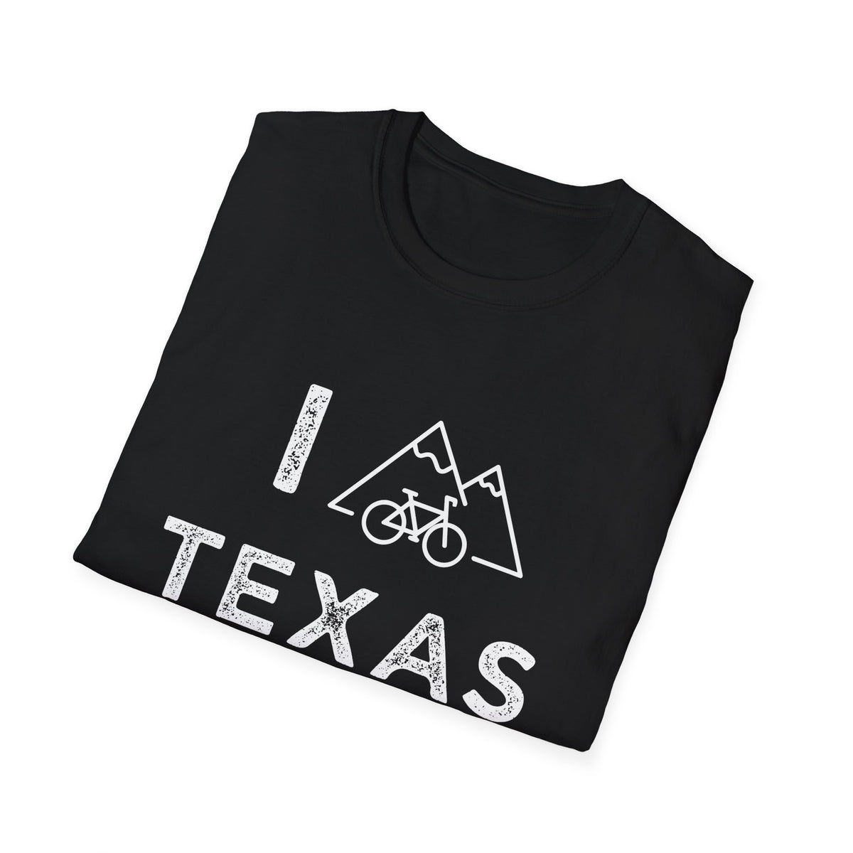 I (Mountain) Bike Texas // Unisex Softstyle T-Shirt