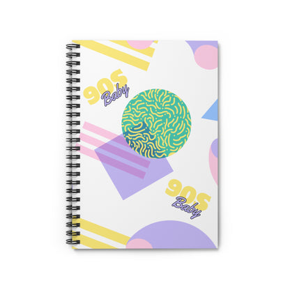 90s Baby Pastel // Spiral Notebook - Ruled Line