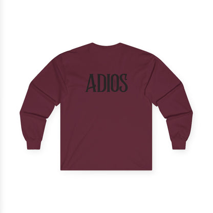Howdy & Adios // Unisex Long Sleeve Tee | Casual Cotton Top for Friends & Farewells