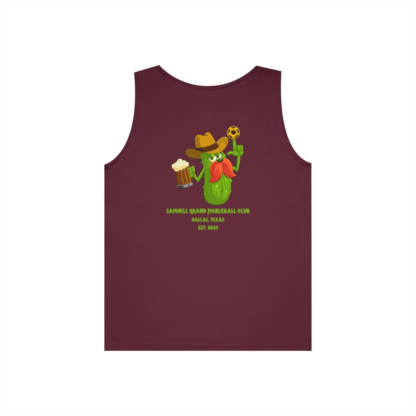SGPBC // Green // Unisex Heavy Tank Top