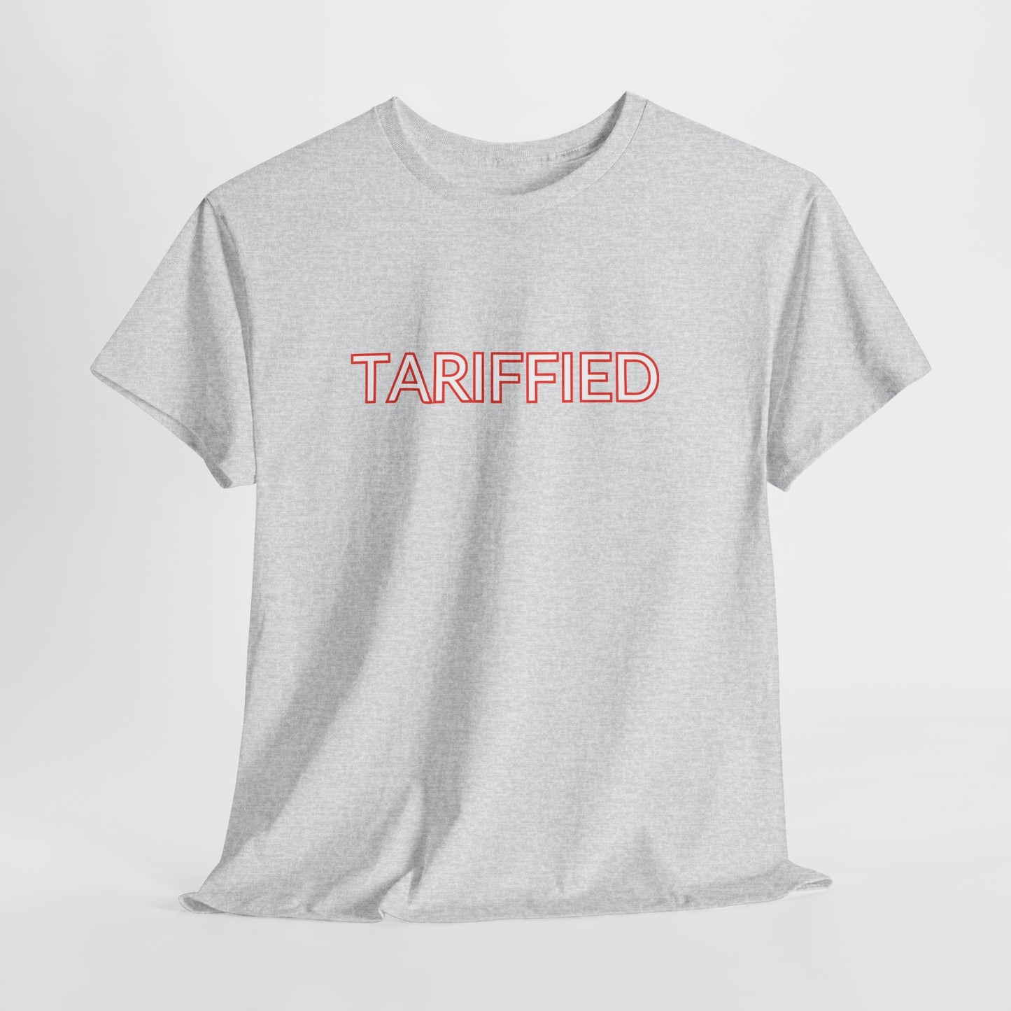 Tarrified // Unisex Heavy Cotton Tee - Scary Economy Statement Shirt