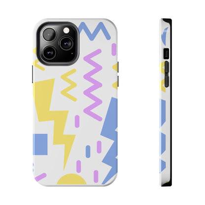 Zig Zag and Shapes // iPhone Case