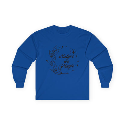 Nature is Magic // Unisex Ultra Cotton Long Sleeve Tee - Embrace Nature's Beauty