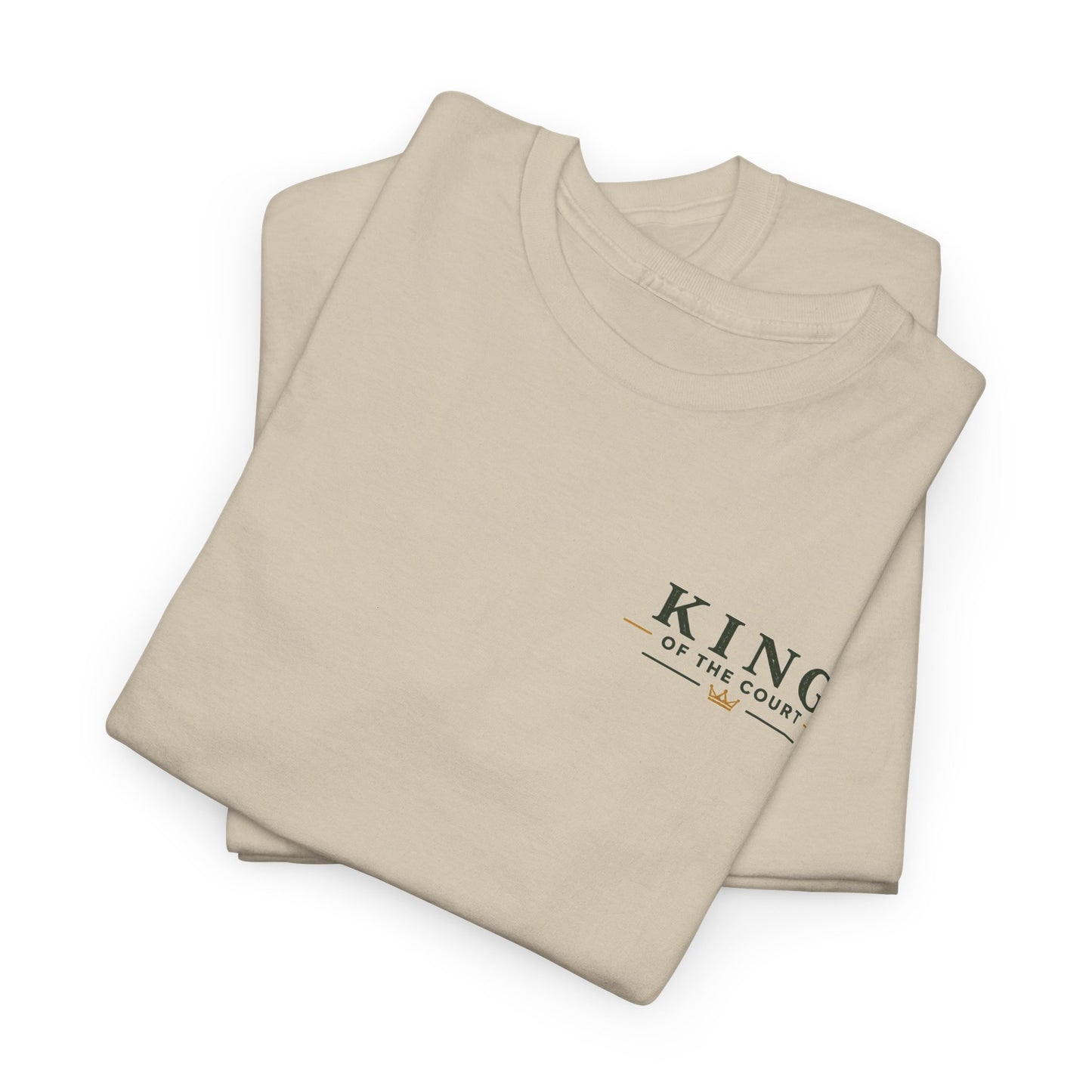 Tennis - King of the Court Card Tee — Vintage Playing Card Graphic T-Shirt