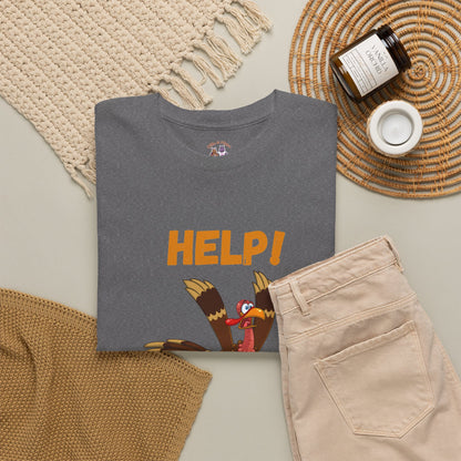 Help! I Married into a Turkey Trot Family // Unisex Jersey Short Sleeve Tee