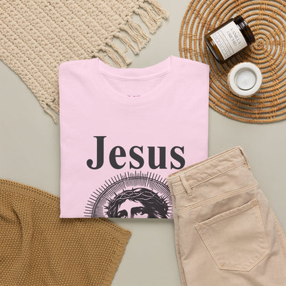 Religious Humor Unisex Heavy Cotton Tee - "Jesus Didn't Look Like This"