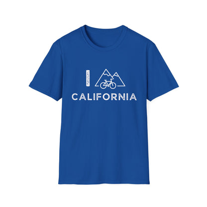 I (Mountain) Bike California // Unisex Softstyle T-Shirt
