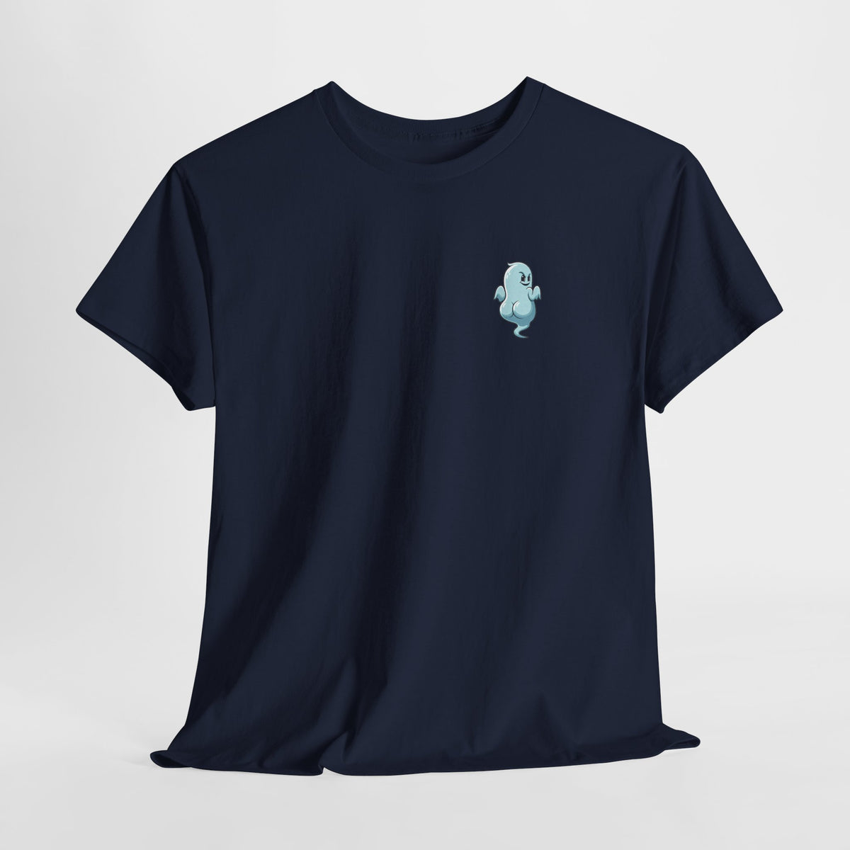 'Power Bottom Autumn' Blue Ghost // Playful Unisex Heavy Cotton Tee