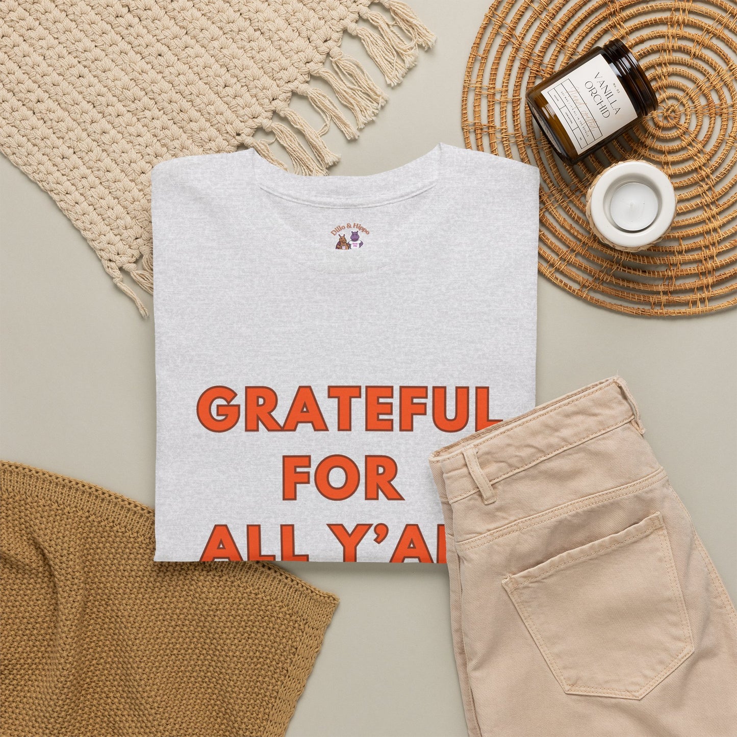Grateful for All Y'all // Unisex Jersey Short Sleeve Tee