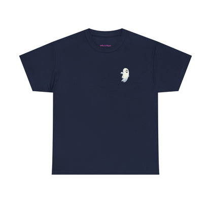 'Power Bottom Autumn' White Ghost // Halloween Ghost Unisex Heavy Cotton Tee