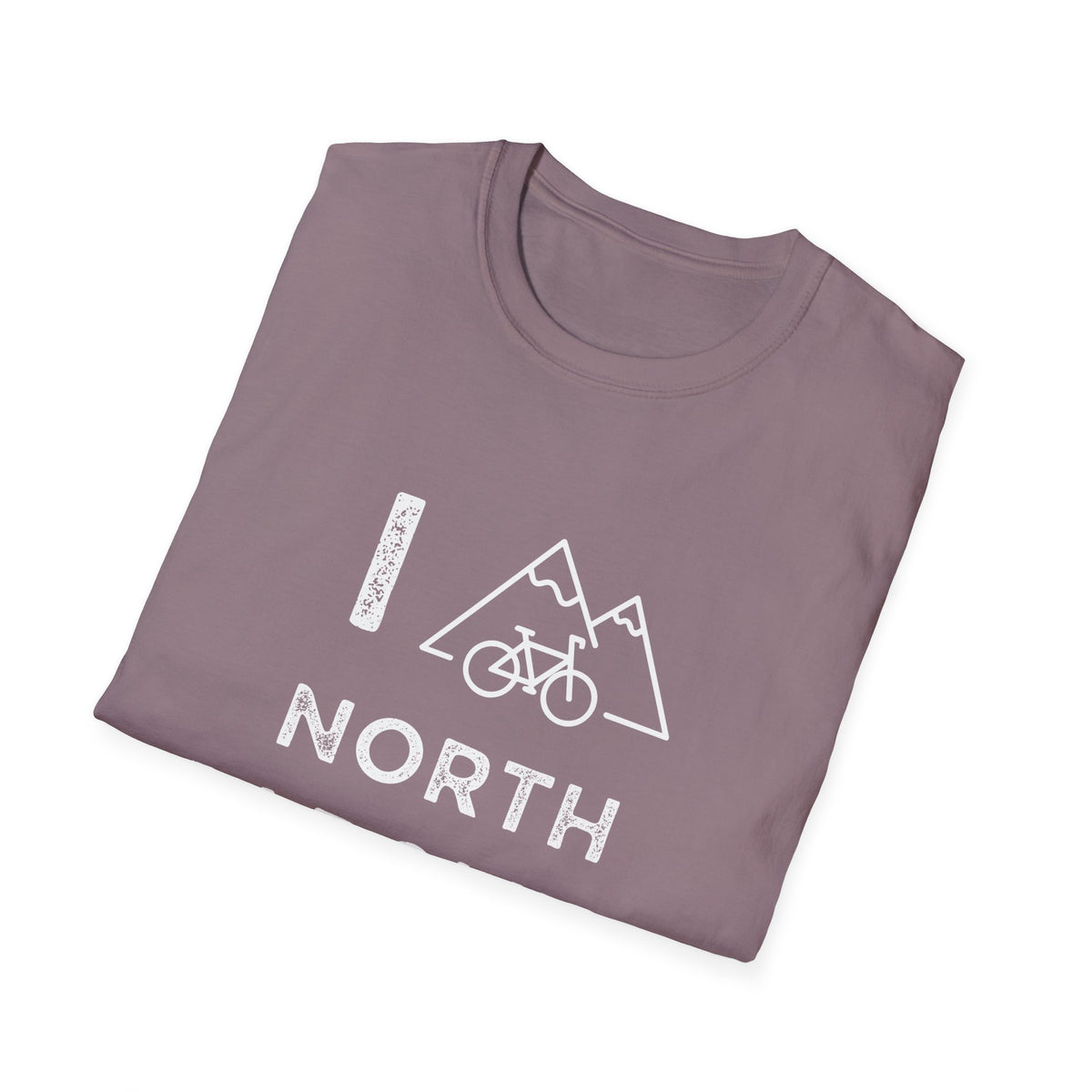 I (Mountain) Bike North Carolina // Unisex Softstyle T-Shirt