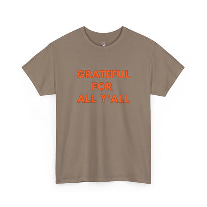 Grateful for All Y'all // Unisex Jersey Short Sleeve Tee