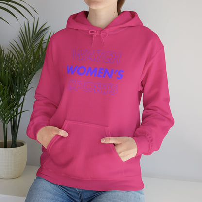 Watch Women's Sports // Unisex Heavy Blend™ Hooded Sweatshirt