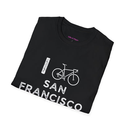 I (Road) Bike San Francisco // Unisex Softstyle T-Shirt
