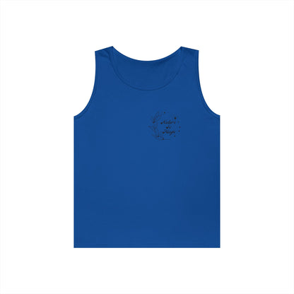 Nature is Magic - Pocket Placement // Unisex Heavy Cotton Tank Top -  Design for Outdoor Lovers