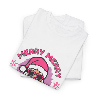 Merry Merry Girly Pops Christmas Tee