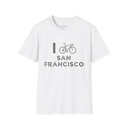 I (Road) Bike San Francisco // Unisex Softstyle T-Shirt