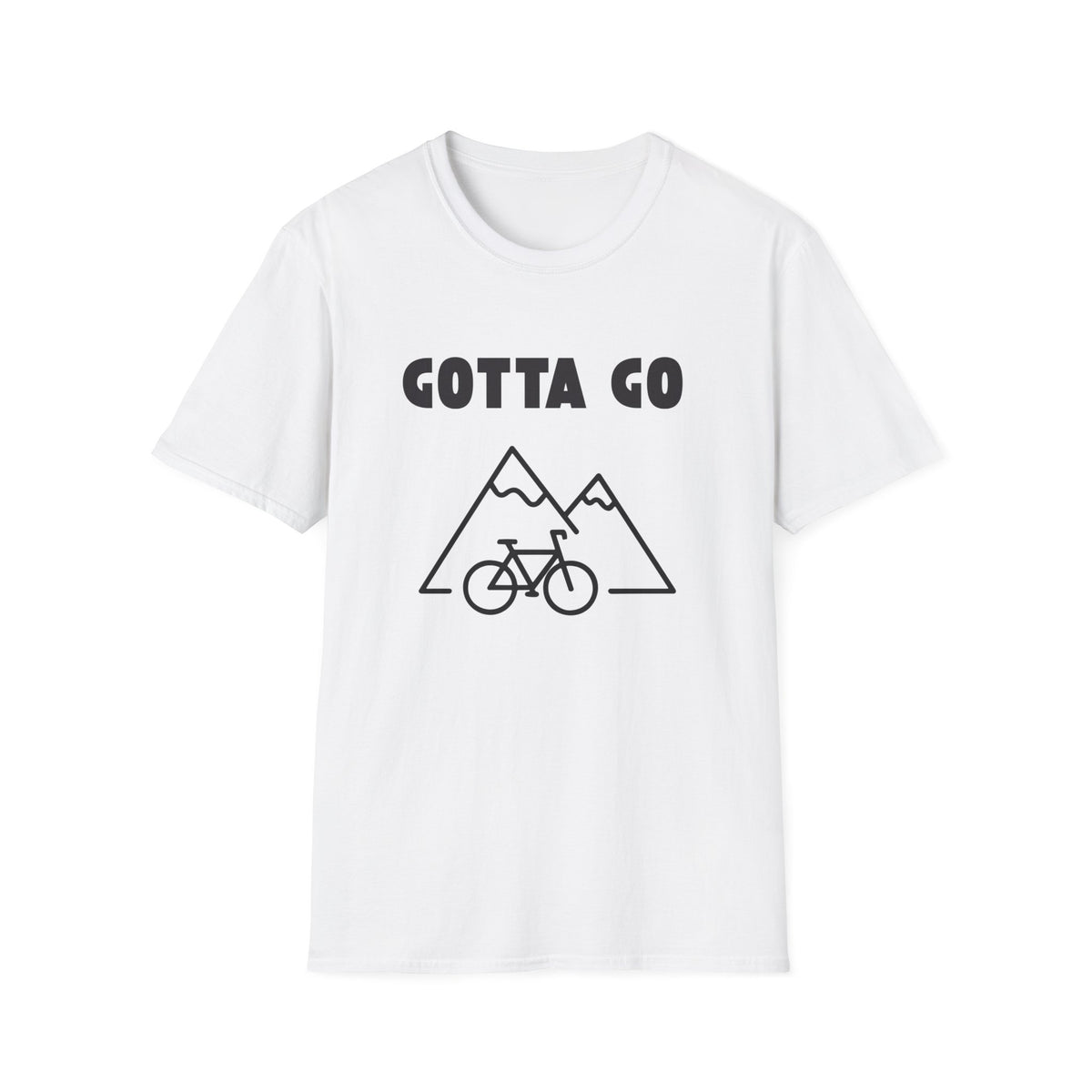 Gotta Go (Mountain) Biking // Unisex Softstyle T-Shirt