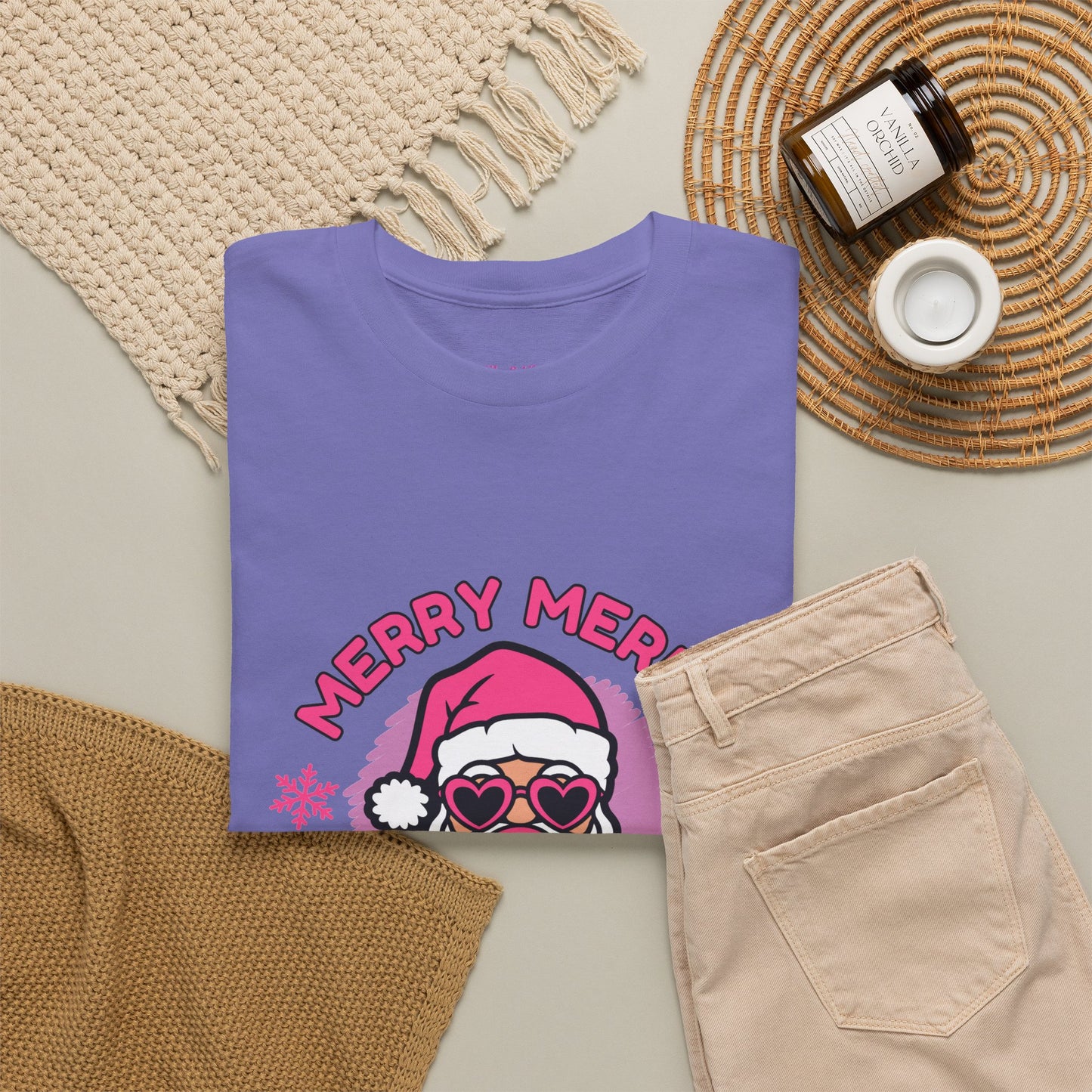 Merry Merry Girly Pops Christmas Tee