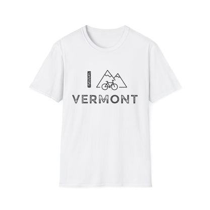 I (Mountain) Bike Vermont // Unisex Softstyle T-Shirt